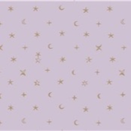 Zakjes | stars & moon lila | 10 stuks