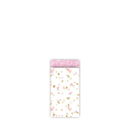 Zakjes | Roze fine fleurs | 10 stuks