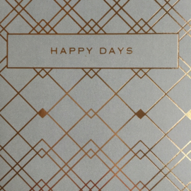 Kaart A5 | happy days | per stuk