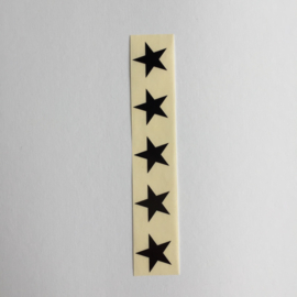 Sticker mini ster | zwart | 30 stuks